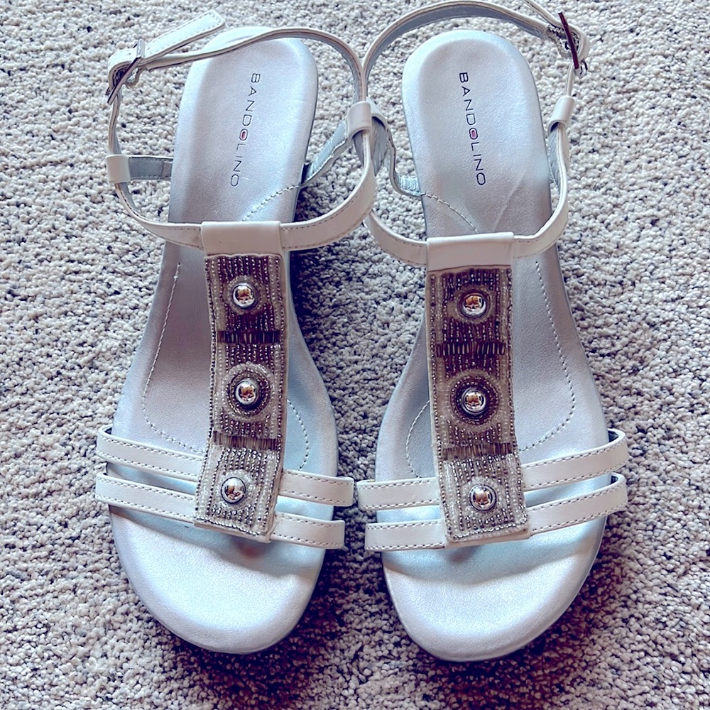 Bandolier Wedge Heels 8 1/2 M
